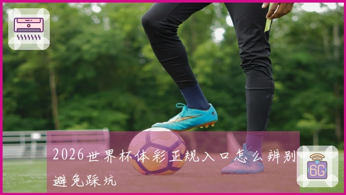 2026世界杯体彩正规入口怎么辨别避免踩坑