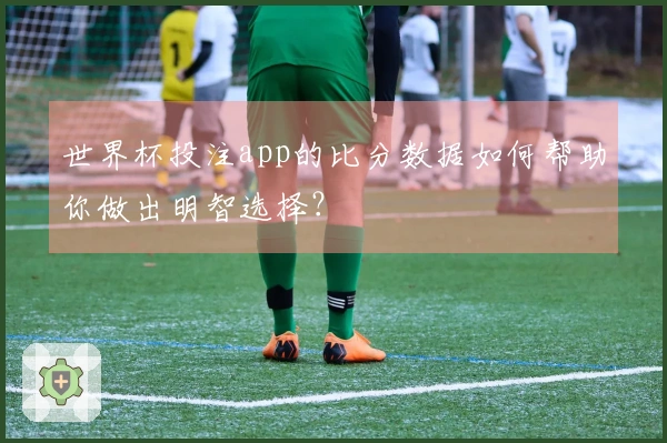 世界杯投注app的比分数据如何帮助你做出明智选择？